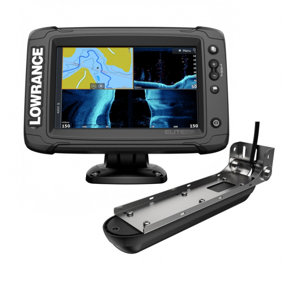 Lowrance ELITE-7 TI2 / ROW AI 3-IN-1 i gruppen Marinelektronik & Båt / Ekolod & Plotter hos Sportfiskeprylar.se (000-14640-001)