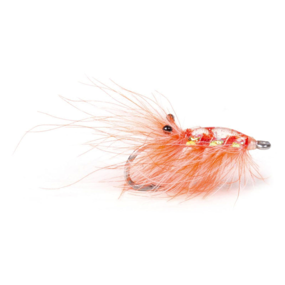 Runars CDC Reke, Orange #6 i gruppen Fiskedrag / Flugor / Streamers hos Sportfiskeprylar.se (101580GL)