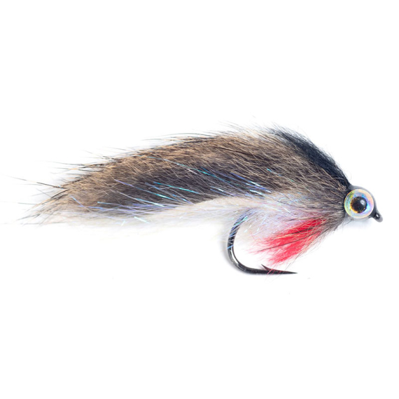 Mini Zonker Natural Gray - 4cm i gruppen Fiskedrag / Flugor / Streamers hos Sportfiskeprylar.se (101979GL)