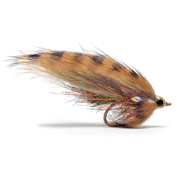 Midi Zonker Yellow Brown - 6cm i gruppen Fiskedrag / Flugor / Streamers hos Sportfiskeprylar.se (101980GL)