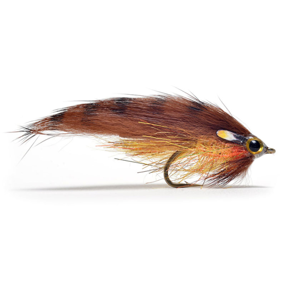 Midi Zonker Golden Brown - 6cm i gruppen Fiskedrag / Flugor / Streamers hos Sportfiskeprylar.se (101981GL)