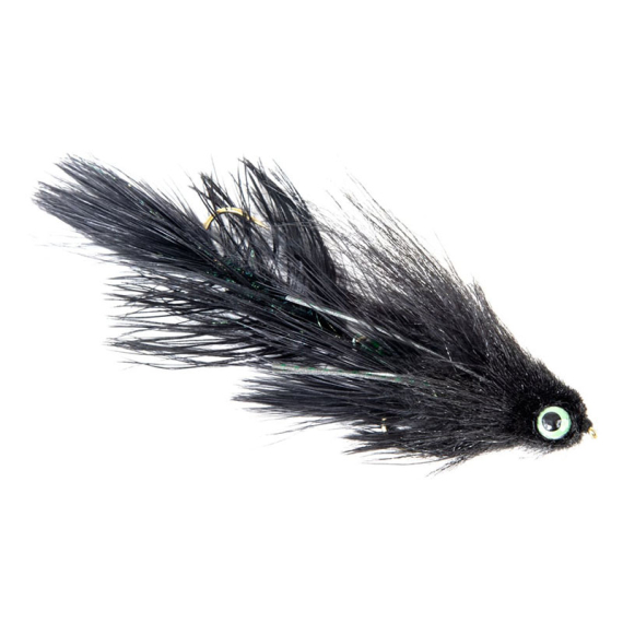 Guideline Double Gonga Black #4/4 i gruppen Fiskedrag / Flugor / Streamers hos Sportfiskeprylar.se (107321GL)