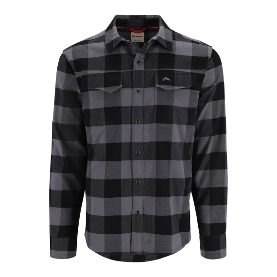 Simms Gallatin Flannel Shirt Slate Buffalo Check Plaid i gruppen Kläder & Skor / Kläder / Skjortor hos Sportfiskeprylar.se (11896-1209-20r)