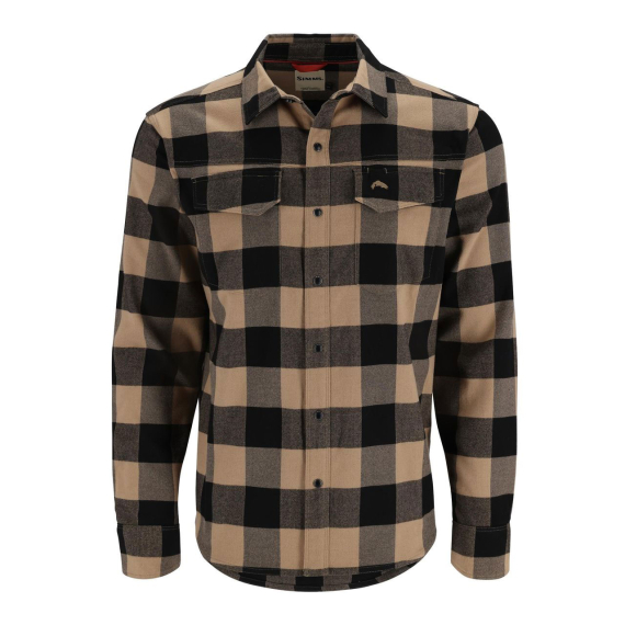 Simms Gallatin Flannel Shirt Cork Buffalo Check Plaid i gruppen Kläder & Skor / Kläder / Skjortor hos Sportfiskeprylar.se (11896-1220-20r)