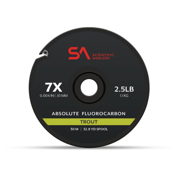 SA Absolute Fluorocarbon Trout Tafsmaterial i gruppen Krok & Småplock / Tafsar & Tafsmaterial / Tafsmaterial / Tafsmaterial Flugfiske hos Sportfiskeprylar.se (135450r)