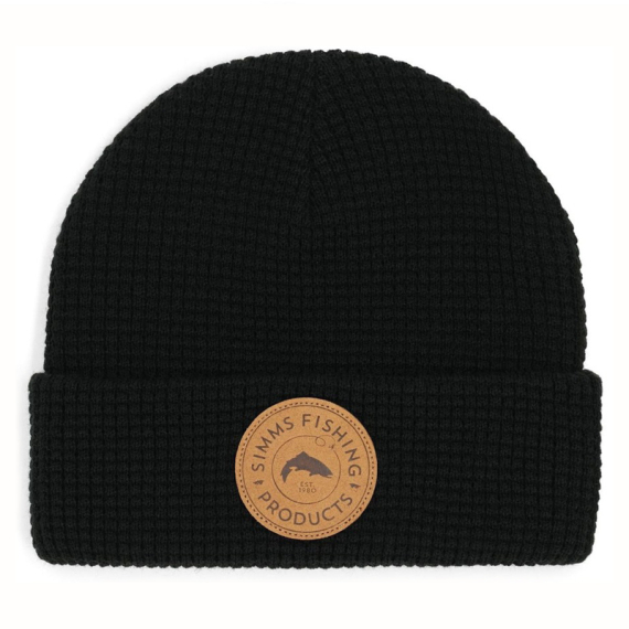 Simms Everyday Waffle Knit Beanie Black i gruppen Kläder & Skor / Kepsar & Huvudbonader / Mössor hos Sportfiskeprylar.se (13786-001-00)