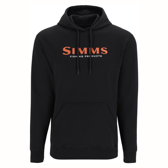 Simms Logo Hoody Black i gruppen Kläder & Skor / Kläder / Tröjor / Hoodies hos Sportfiskeprylar.se (14143-001-20r)