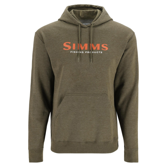 Simms Logo Hoody Military Heather i gruppen Kläder & Skor / Kläder / Tröjor / Hoodies hos Sportfiskeprylar.se (14143-914-20r)