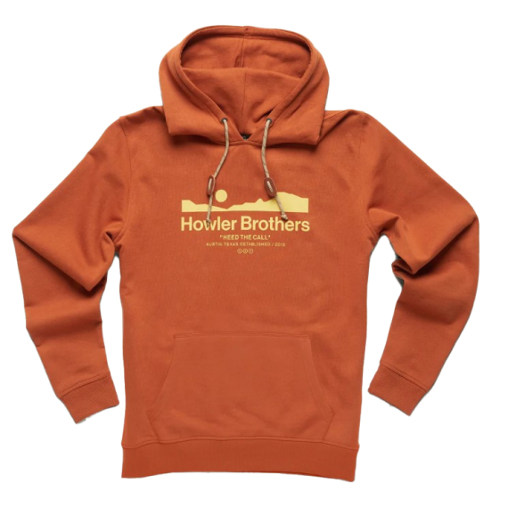 Howler Pull Over Hoodie Howler Arroyo Adobe i gruppen Kläder & Skor / Kläder / Tröjor / Hoodies hos Sportfiskeprylar.se (154222F-ADO-Sr)