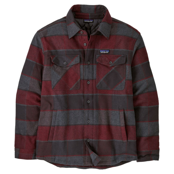 Patagonia M\'s LW Insulated Fjord Flannel Shirt William: Ink Black i gruppen Kläder & Skor / Kläder / Skjortor hos Sportfiskeprylar.se (20386-WMIB-Sr)