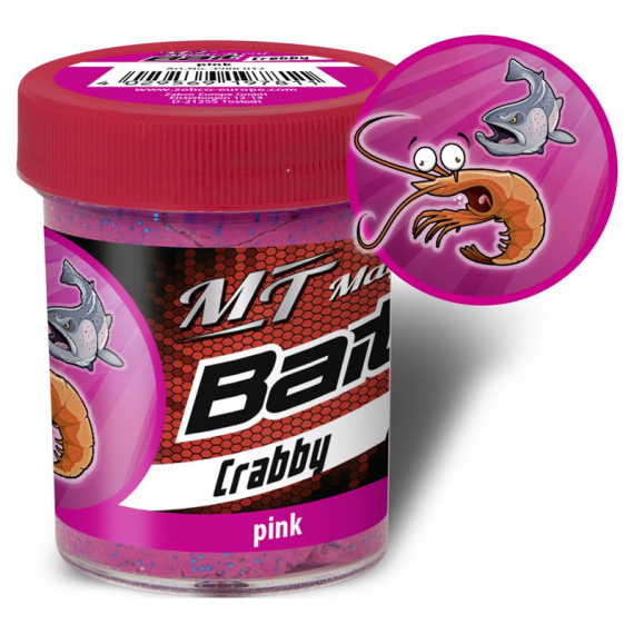 Magic Trout Trout Bait Taste Crabby 50g - Pink i gruppen Fiskedrag / Boilies, Krokbeten & Mäsk / Pasta & Deg hos Sportfiskeprylar.se (22-3988012)