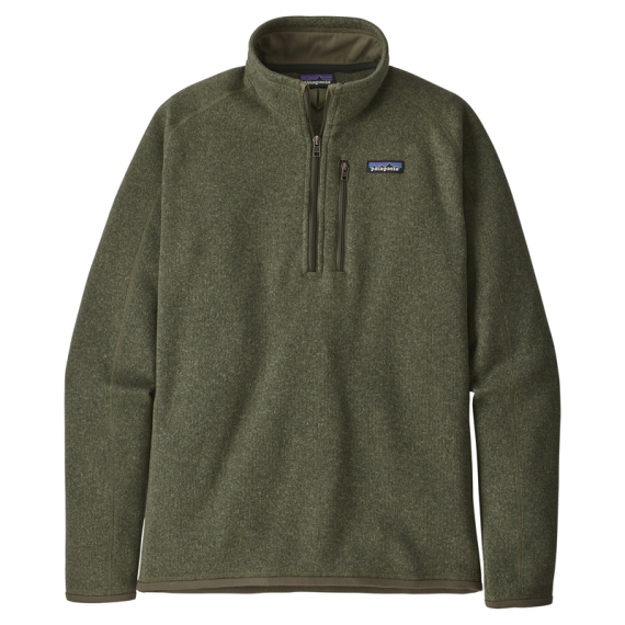 Patagonia M\'s Better Sweater 1/4 Zip Industrial Green i gruppen Kläder & Skor / Kläder / Tröjor / Fleecetröjor hos Sportfiskeprylar.se (25523-INDG-Sr)