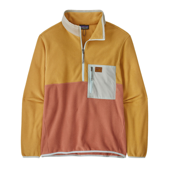 Patagonia M\'s Microdini 1/2 Zip P/O Sienna Clay i gruppen Kläder & Skor / Kläder / Tröjor / Fleecetröjor hos Sportfiskeprylar.se (26200-SINY-Mr)