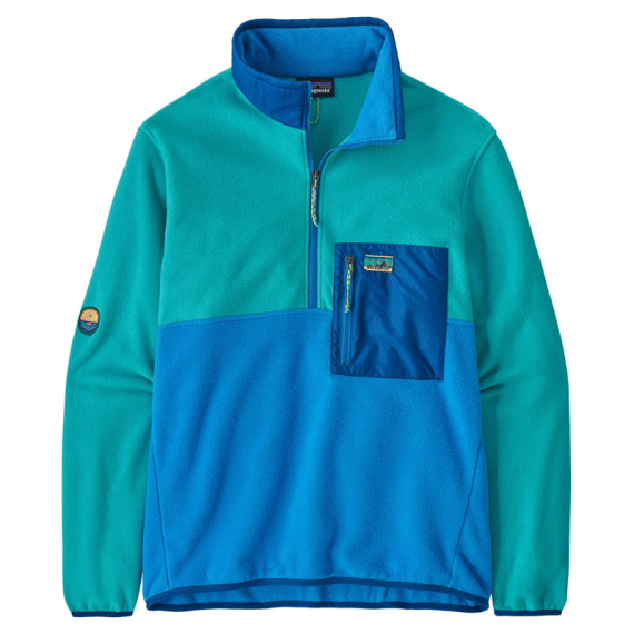 Patagonia M\'s Microdini 1/2 Zip P/O Vessel Blue - S i gruppen Kläder & Skor / Kläder / Tröjor / Långärmade T-shirts hos Sportfiskeprylar.se (26200-VSLB-S)