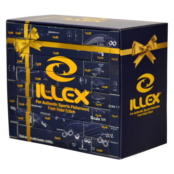 Illex Advent Calendar Fresh Water 2024 i gruppen Övrigt / Presenter & Presenttips / Adventskalender hos Sportfiskeprylar.se (29-48731)