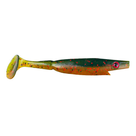 Piglet Shad, 10cm, 7g (6-pack) - Chartreuse Mullet i gruppen Fiskedrag / Jiggar & Gummibeten / Abborrjiggar & Gösjiggar hos Sportfiskeprylar.se (29-SP172E-C026)