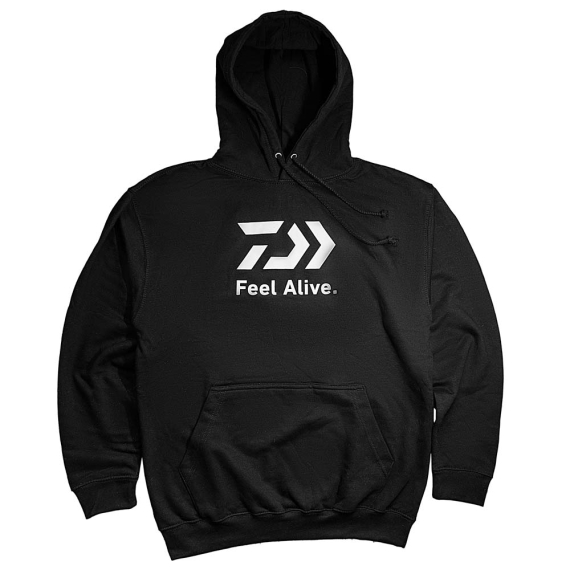 Daiwa D-Vec Feel Alive Hoodie Black i gruppen Kläder & Skor / Kläder / Tröjor / Hoodies hos Sportfiskeprylar.se (32-223561r)