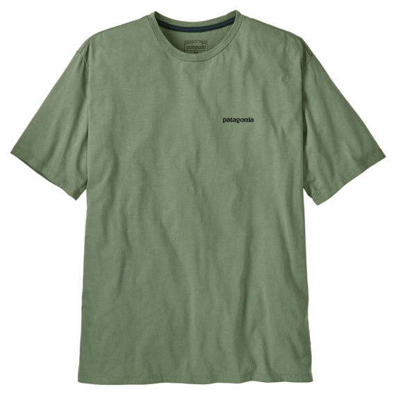 Patagonia M\'s Home Water Trout Organic T-Shirt Terrain Green i gruppen Kläder & Skor / Kläder / T-shirts hos Sportfiskeprylar.se (37547-TNGR-Sr)