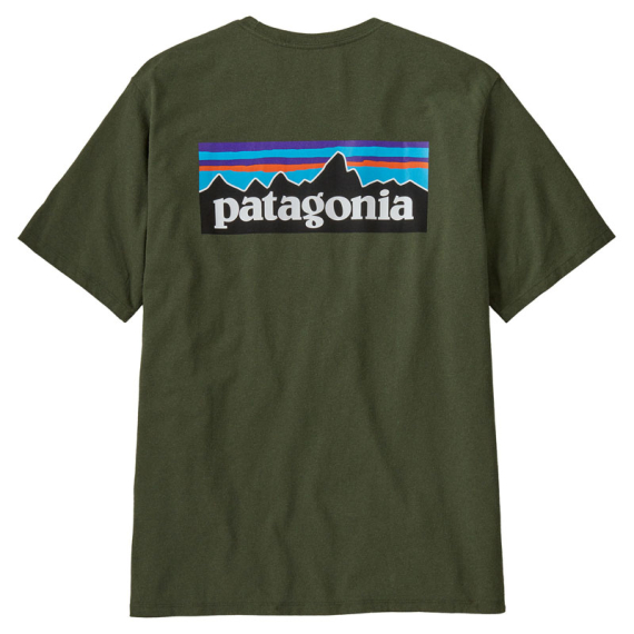 Patagonia M\'s P-6 Logo Responsibili-Tee Torrey Pine Green i gruppen Kläder & Skor / Kläder / T-shirts hos Sportfiskeprylar.se (38504-TPGN-Sr)