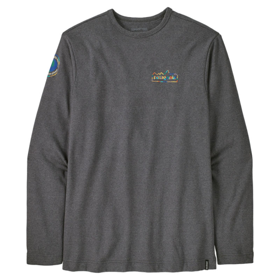 Patagonia M\'s LW Unity Fitz Wildrise Crew Ink Black i gruppen Kläder & Skor / Kläder / Tröjor / Sweatshirts hos Sportfiskeprylar.se (39687-INBK-Sr)