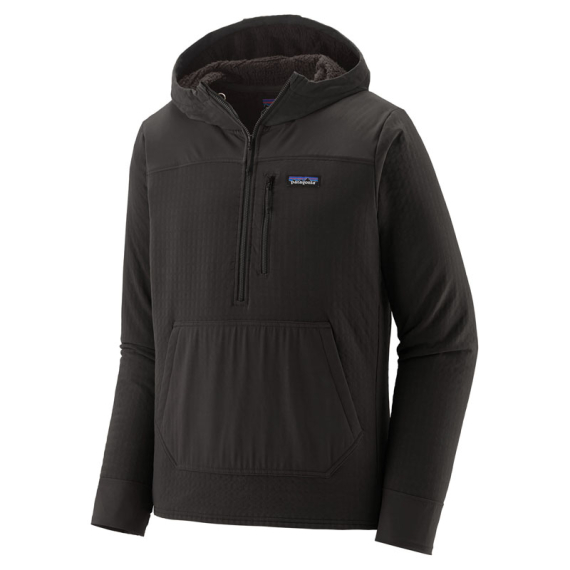 Patagonia M\'s R2 TechFace P/O Black i gruppen Kläder & Skor / Kläder / Tröjor / Hoodies hos Sportfiskeprylar.se (41765-BLK-Sr)