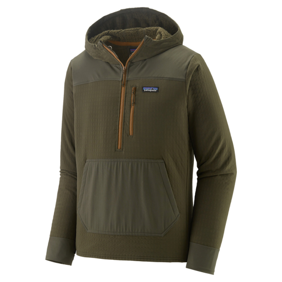 Patagonia M\'s R2 TechFace P/O Pine Needle Green i gruppen Kläder & Skor / Kläder / Tröjor / Hoodies hos Sportfiskeprylar.se (41765-PNGR-Sr)