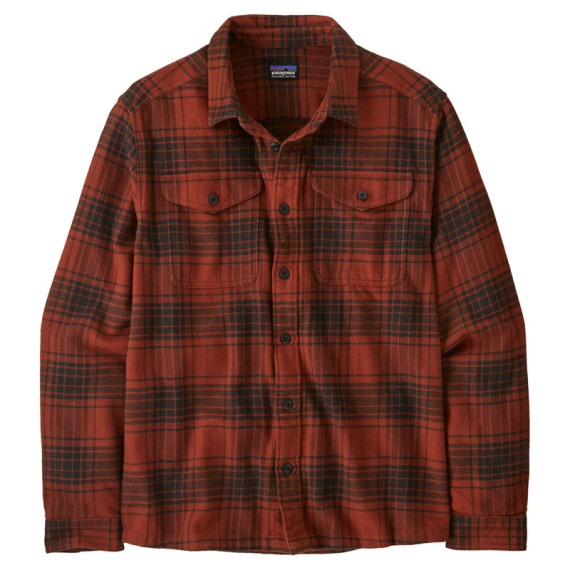 Patagonia M\'s Fjord Flannel Shirt Cascade: Burnished Red i gruppen Kläder & Skor / Kläder / Skjortor hos Sportfiskeprylar.se (42401-CARD-Sr)