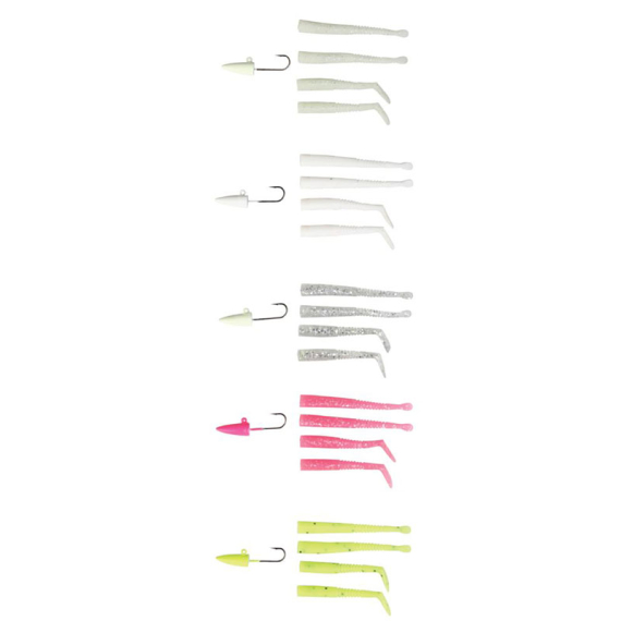 Savage Gear LRF Mini Sandeel Kit 25-pack i gruppen Fiskedrag / Betespaket hos Sportfiskeprylar.se (47133)