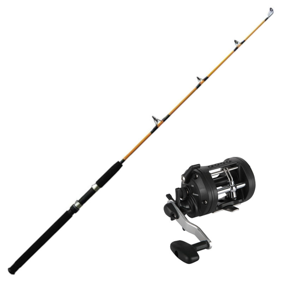 Okuma Classic CLX 300La/Wiggler ismetespö Strong 118,5 cm (rött) Combo i gruppen Fiskemetoder / Vinterfiske / Isfiskeset / Ismeteset hos Sportfiskeprylar.se (49684ICE-SET)