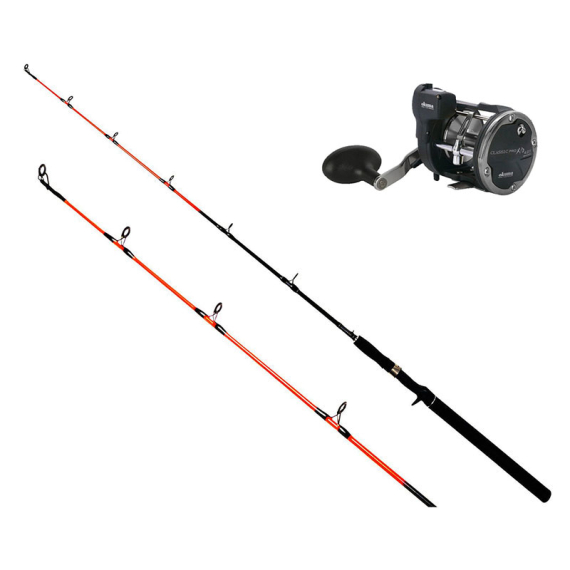 Okuma Classic Linecounter XPD- 30DLXA/Maxximus Predator Ice Medium Combo Vänster i gruppen Fiskemetoder / Vinterfiske / Isfiskeset / Ismeteset hos Sportfiskeprylar.se (49694ICEMAXI-SET)