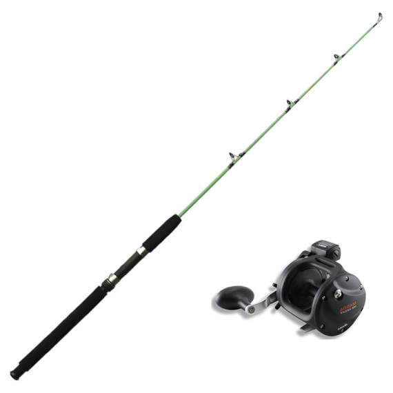 Okuma Magda Pro MA-20DLXT Vänstervevad/Wiggler Ismetespö Medium 118,5 cm (grönt) i gruppen Fiskemetoder / Vinterfiske / Isfiskeset / Ismeteset hos Sportfiskeprylar.se (49697ICE-SET)