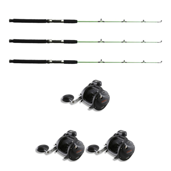 Okuma Magda Pro MA-20DLXT Vänstervevad/Wiggler Ismetespö Medium 118,5 cm 3-Pack i gruppen Fiskemetoder / Vinterfiske / Isfiskeset / Ismeteset hos Sportfiskeprylar.se (49697ICE3PCS-SET)