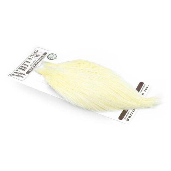 Whiting Spey Hackle Cape Silver - White i gruppen Krok & Småplock / Flugbindning / Flugbindningsmaterial / Fjädrar & Nackar / Nackar & Sadlar hos Sportfiskeprylar.se (61201002)