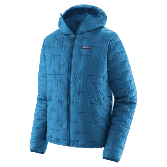 Patagonia M\'s Micro Puff Hoody Vessel Blue i gruppen Kläder & Skor / Kläder / Jackor / Syntetfoderjackor hos Sportfiskeprylar.se (84031-VSLB-Mr)