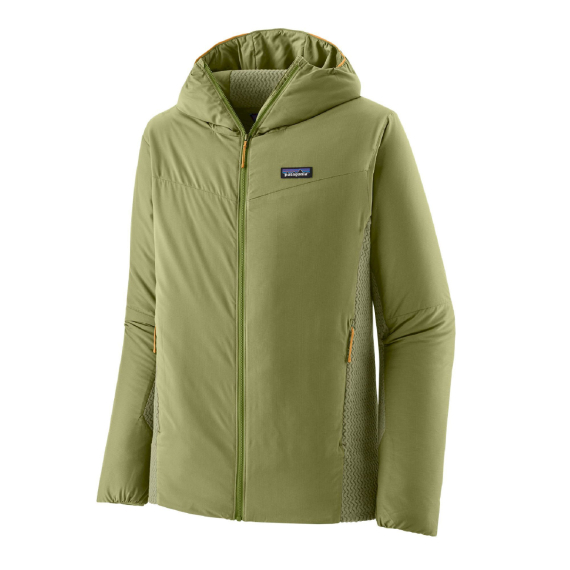 Patagonia M\'s Nano-Air Light Hybrid Hoody Buckhorn Green i gruppen Kläder & Skor / Kläder / Jackor / Syntetfoderjackor hos Sportfiskeprylar.se (84416-BUGR-Mr)