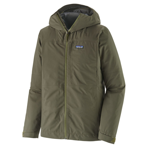 Patagonia M\'s Boulder Fork Rain Jacket Basin Green i gruppen Kläder & Skor / Kläder / Jackor / Regnjackor hos Sportfiskeprylar.se (85140-BSNG-Sr)