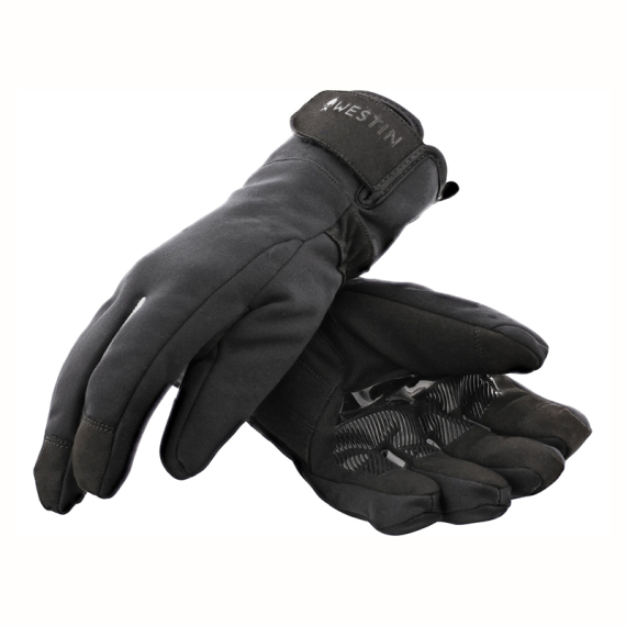 Westin Windster Gloves Carbon Black i gruppen Kläder & Skor / Kläder / Handskar & Vantar hos Sportfiskeprylar.se (A225-657-Mr)