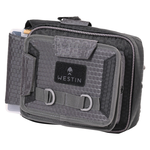 Westin W4 Quick Bag 2 Boxes Small Titanium Black i gruppen Förvaring / Fiskeväskor / Sling Packs hos Sportfiskeprylar.se (A240-988-S)