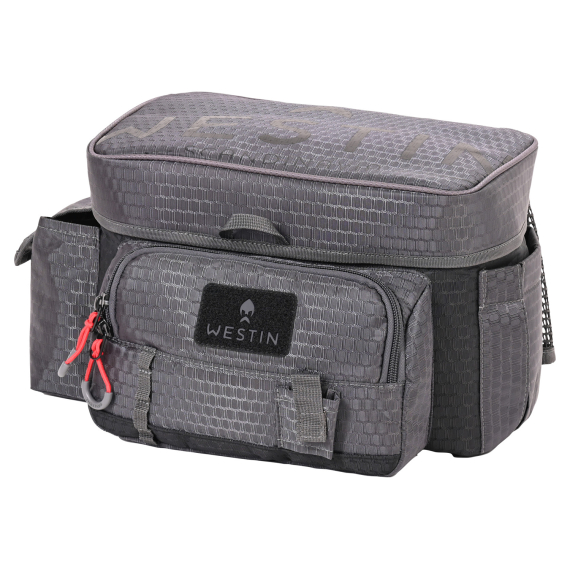 Westin W4 Waist Pack 4 Boxes Large Titanium Black i gruppen Förvaring / Fiskeväskor / Hip packs hos Sportfiskeprylar.se (A243-988-L)