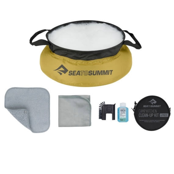 Sea To Summit Kitchen Clean Kit 6-Set Black i gruppen Outdoor hos Sportfiskeprylar.se (ACK011071-122103)