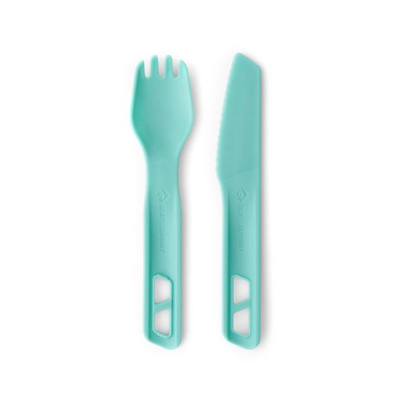 Sea To Summit Passage Cutlery Set 2pcs Blue i gruppen Outdoor / Friluftskök & Redskap / Bestick & Tillbehör hos Sportfiskeprylar.se (ACK035021-120203)