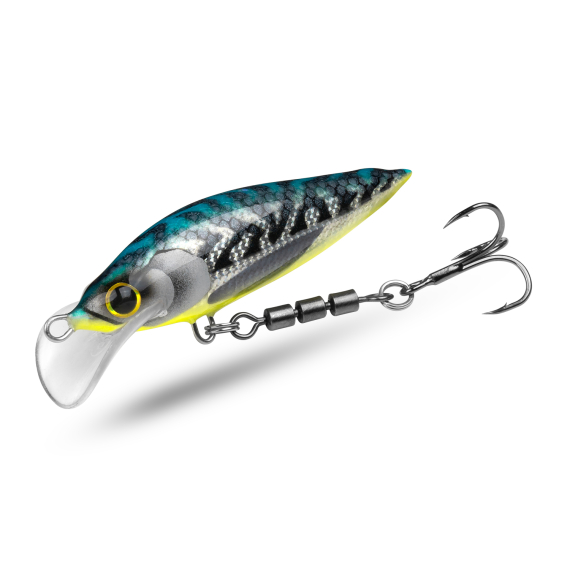 Elfbaits Baby Troll 7,5cm, 6g - Flouroscent Mackerel i gruppen Fiskedrag / Handgjorda Beten / Handgjorda Wobblers hos Sportfiskeprylar.se (EFLBAITBBYT2)