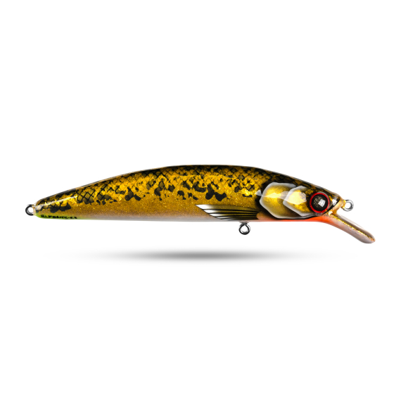 Elfbaits Big Troll 25cm, 160g - Golden Burbot i gruppen Fiskedrag / Handgjorda Beten / Handgjorda Wobblers hos Sportfiskeprylar.se (EFLBAITBT2)