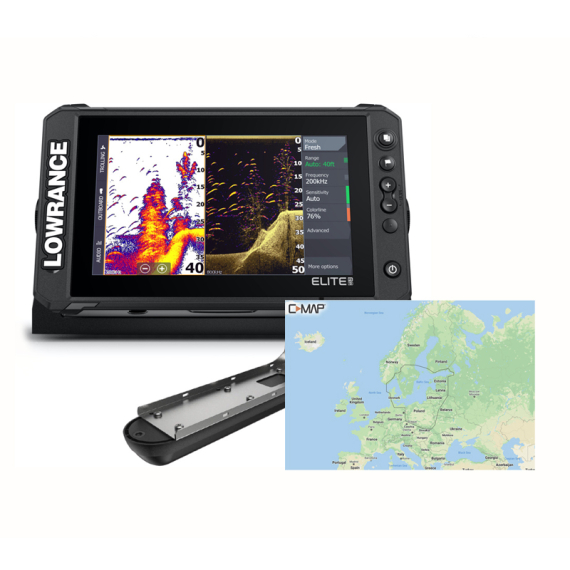 Lowrance Elite FS 9 with Active Imaging + C-Map Baltic Sea i gruppen Marinelektronik & Båt / Ekolod & Plotter / Komboenhet Ekolod & Plotter hos Sportfiskeprylar.se (ELITEFS9BALTICSEA)