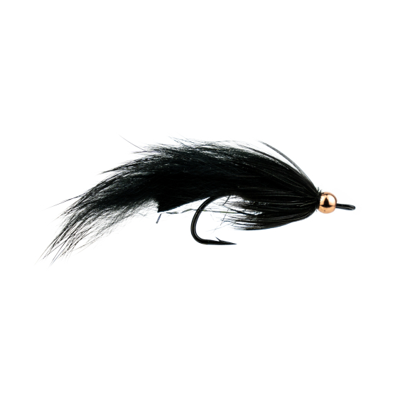 Zonker Black BH # 6 i gruppen Fiskedrag / Flugor / Streamers hos Sportfiskeprylar.se (F30-1081-6)