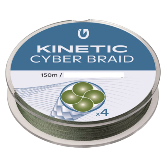 Kinetic 4 Braid 150m Dusty Green i gruppen Fiskelinor / Flätlinor & Superlinor hos Sportfiskeprylar.se (F503-024-098r)