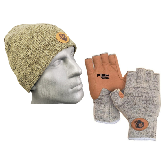 Fish Monkey Glove and Hat Set i gruppen Kläder & Skor / Kläder / Handskar & Vantar hos Sportfiskeprylar.se (FISHMONKEYGLOVENHAT)