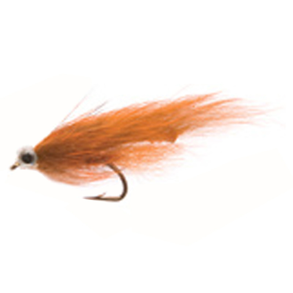 Mini Zonker Farry Brown Daiichi 1560 #8 i gruppen Fiskedrag / Flugor / Streamers hos Sportfiskeprylar.se (FL54038)