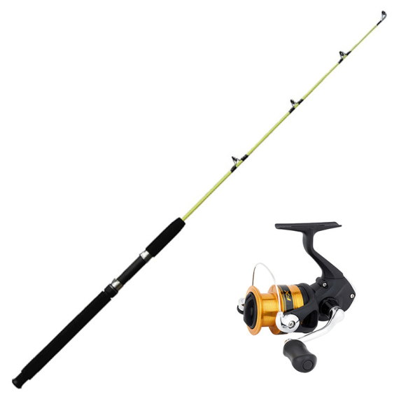 Shimano FX FC 4000/Wiggler Ismetespö Soft 118,5 cm Combo i gruppen Fiskemetoder / Vinterfiske / Isfiskeset / Ismeteset hos Sportfiskeprylar.se (FX4000FCICE-SET)