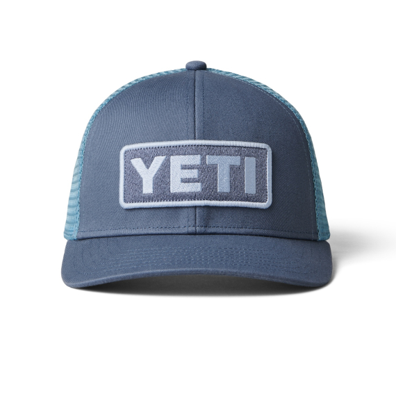 Yeti Logo Badge Trucker Hat Indigo i gruppen Kläder & Skor / Kepsar & Huvudbonader / Kepsar / Truckerkepsar hos Sportfiskeprylar.se (H007I)